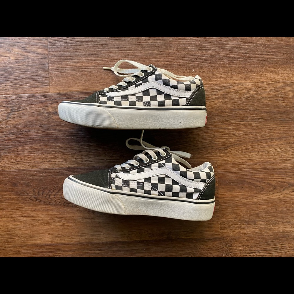 Vans old skool platform shoes